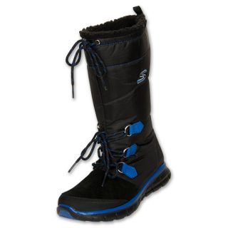 Skechers Synergy Flexers Womens Boot Black/Blue