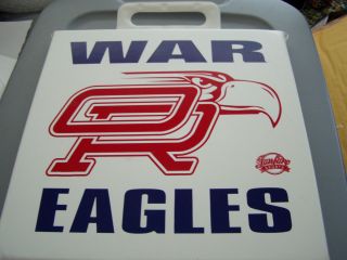 War Eagles Oak Ridge High School Varsity Football Seat Cushion Conroe