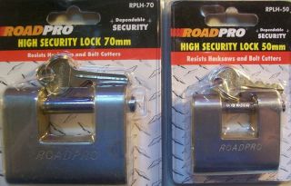 Road Pro High Security Locks 70mm 50mm Dependable Security