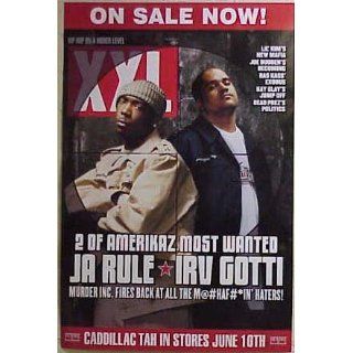 JA RULE & IRV GOTTI XXL Magazine Cover 24x36 Poster