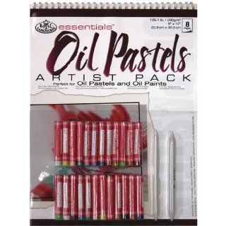 Oil Pastels Paper Pad Kit  SKU PAS640713