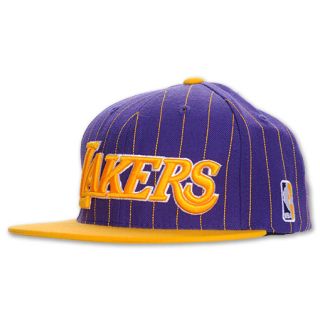 Reebok NBA Los Angeles Lakers Flat Bill Snapback Hat