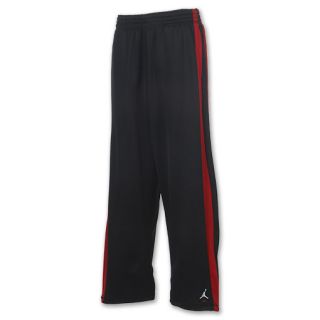 Jordan IV Retro Mens Track Pants Black/Gym Red