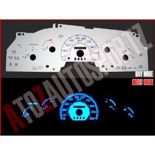 97 98 Ford F150/Expedition w/o Tach BLUE INDIGLO GAUGES