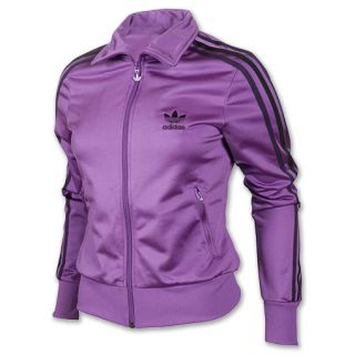 Adidas Firebird Womens Track Jacket Purple/Purple
