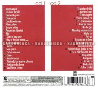 artist paulina rubio format cd title 40 exitios label emi