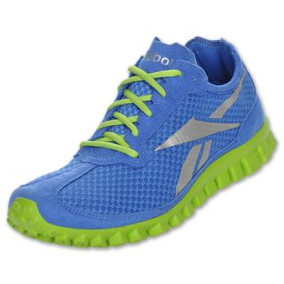 Reebok Realflex Mens Running Shoes Blue/Lime Green