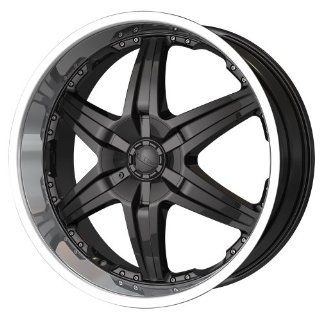 DIP Wicked D39 Black Wheel with Machined Lip (22x9.5/6x139.7mm
