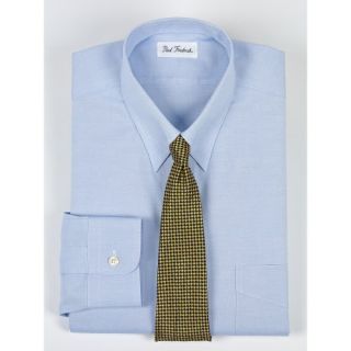 Non Iron Pinpoint Oxford Tab Collar Dress Shirt Clothing