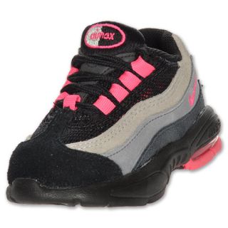 Girls Toddler Nike Air Max 95 Running Shoes Black