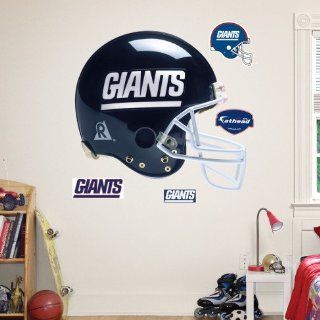  York Giants Throwback Helmet Wall Decal 55 x 44 in 