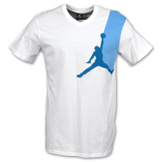 Jordan Jumpy Graphic Mens Tee Shirt White/Military