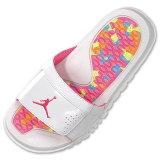 Jordan Hydro VI Kids Sandal White/Silver/Pink
