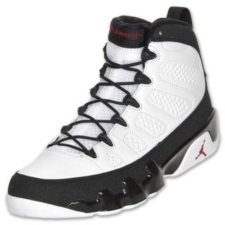 Mens Air Jordan Retro 9 Basketball Shoes White