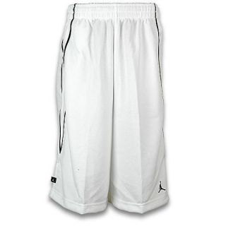 Jordan Mens Classic Mesh Short White/Black