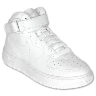 Boys Gradeschool Nike Air Force 1 Mid White