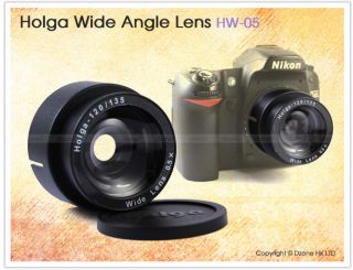 Camera Holga Wide Angle 0 5X Converter Lens HW 05 for Canon Nikon L450