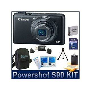 Canon Powershot S90 10MP Wide angle 3.8x Optical Zoom