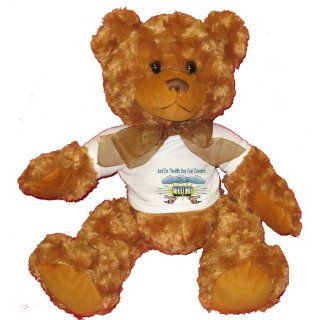 And On The 8th Day God Created AUDITORS Plush Teddy Bear