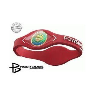 Power Balance (Red/White lettering) size Small Wristband