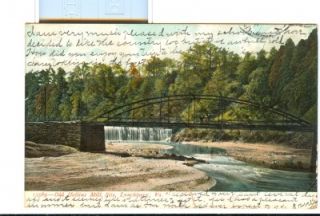 1907 old hollins mill site lynchburg va postcard udb