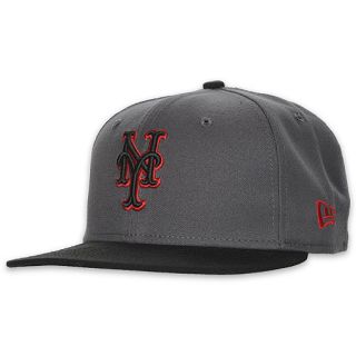 New Era New York Mets 2 Tone Fitted MLB Cap Grey