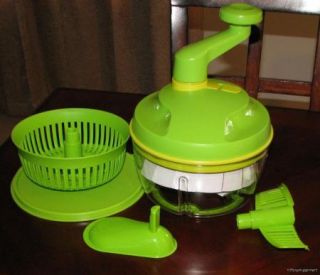 Tupperware Pro Quick Chef Food Chopper Onions Veges New