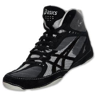 Asics Cael V5.0 Mens Wrestling Shoes Black/Silver