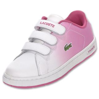 Lacoste Preschool Camden Splash White/Pink