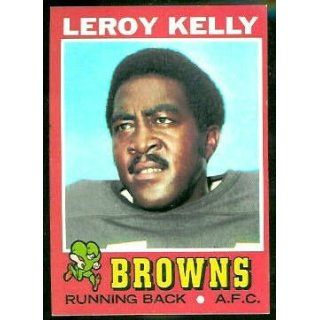 Leroy Kelly 1971 Topps Card #157 