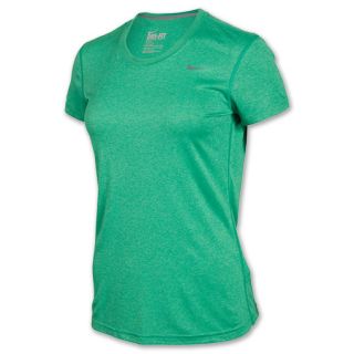 Womens Nike Legend Dri Fit T Shirt Stadium Green