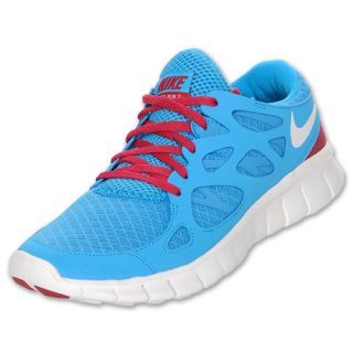 Nike Free Run+ 2 Womens Running Shoes Blue Glow