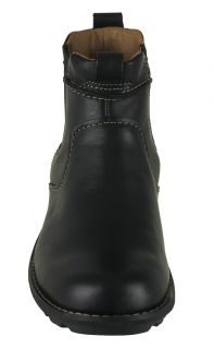 Clarks Mens Ankle Boots Holyoke Black Leather Jodhpur 33752
