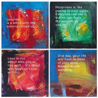 Pack of four birthday cards with quotes   Articulate 2