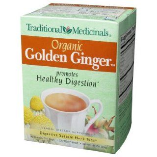 Traditional Medicinals   Organic Golden Ginger, 16 bag