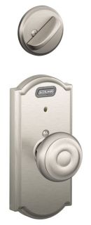 Schlage FE59 GEO 619 CAM Built in Alarm, Camelot Collection Georgian