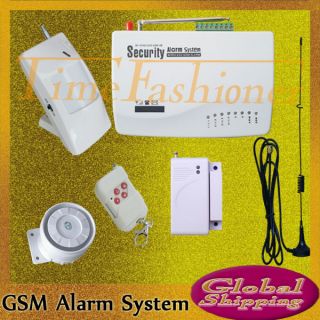 New Wireless GSM Home Security Burglar Alarm System Auto Dialing