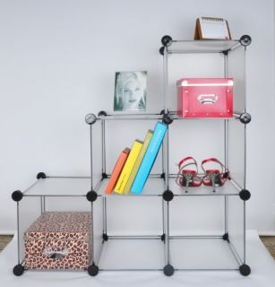 Cubby Storage Organizer PP Cube Frosty DIY Shelf