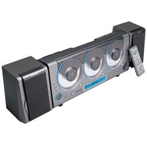  squaretrade ap6 0 emerson 3 cd home stereo audio system wall mountable