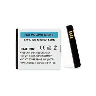 1300mA, 3.7V Replacement Li Ion Battery for Motorola MB612