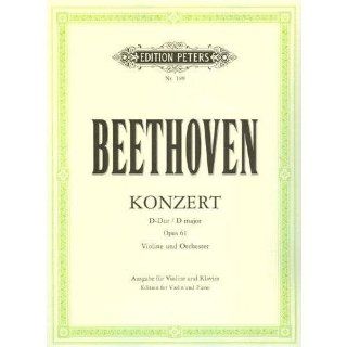 Beethoven, Ludwig   Concerto in D Major Op. 61 for Violin