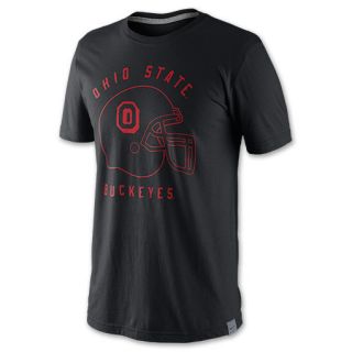 Nike Ohio State Buckeyes NCAA Helmet Mens Tee