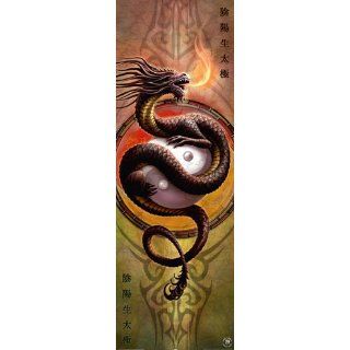  : Anne Stokes   Yin Yang Protector   61.6x20.7 inches: Home & Kitchen