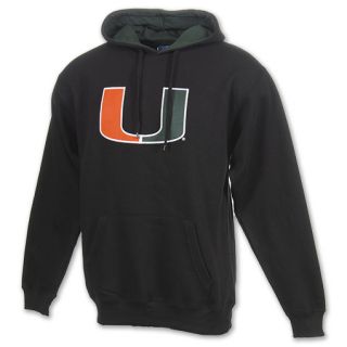 Miami Hurricanes Fleece NCAA Mens Hooded Sweatshirt