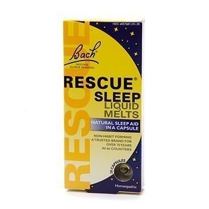 Bach Flower Remedies Rescue Sleep Liquid Melts 28 Capsules