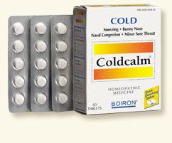 Boiron Coldcalm 60 Tablets Homeopathic Medicine