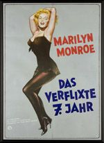 Seven Year Itch The German Framed Orig Movie Poster