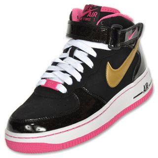 Girls Gradeschool Nike Air Force 1 Mid Basketball Shoes
