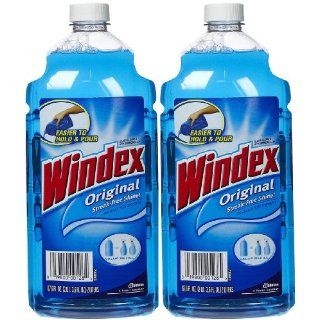  Windex Original Glass Cleaner, 67.6 oz 2 pack