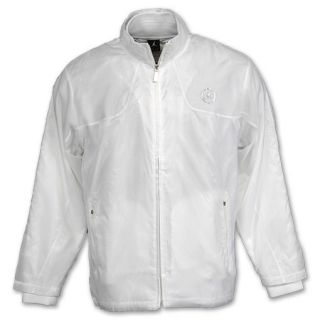Jordan Deluxe Mens Jacket White/Silver